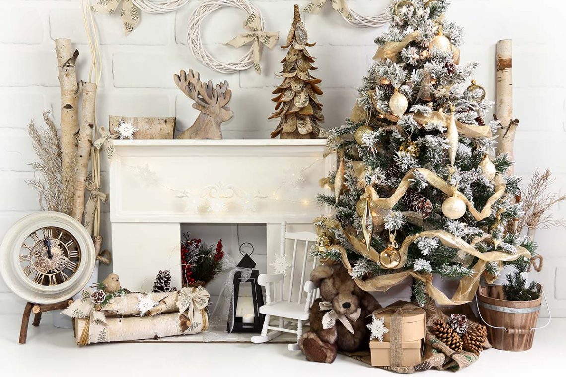 Un Natale In Stile Shabby Chic Con Le Decorazioni Pi Veloci Mamme A